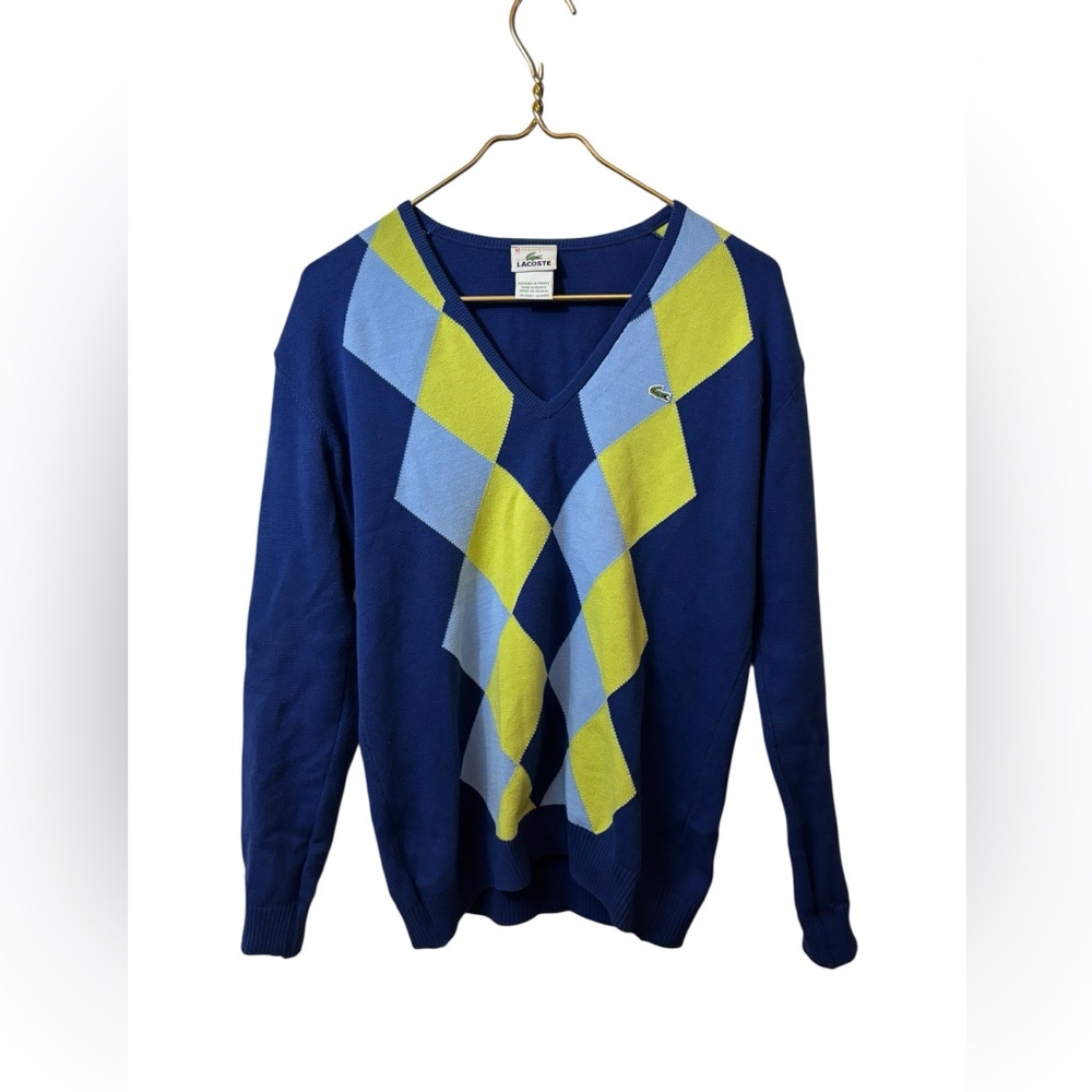 Lacoste | argyle sweater 46
